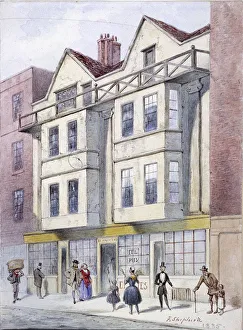 Frederick Napoleon Shepherd Prints: Fleet Street, London, 1835. Artist: Frederick Napoleon Shepherd