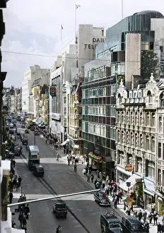 Office Prints: Fleet Street, London, c1955. Creator: Arthur Charles Kirby Ware