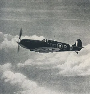 Hurricane Prints: Flight, 1941. Artist: Cecil Beaton