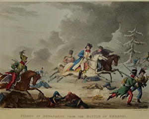 Sutherland Prints: The Flight of Bonaparte from the Battle of Krasnoi