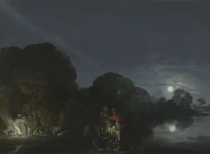Puttos Prints: The Flight into Egypt, 1609