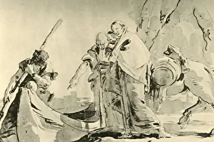Flight into Egypt, before 1752, (1928). Artist: Giovanni Battista Tiepolo