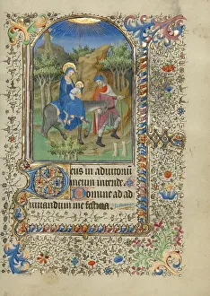 Refuge Prints: The Flight into Egypt; Book of Hours