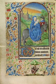 Migrating Prints: The Flight into Egypt; Book of Hours