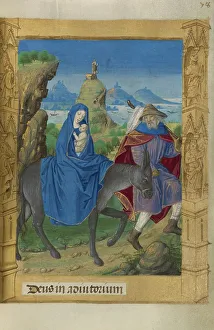 Refuge Prints: The Flight into Egypt; Book of Hours, 1478. Creator: Master of Guillaume Lambert