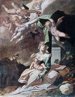 Flight into Egypt, c1566-1611. Artist: Bartholomeus Spranger