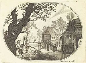 The Flight into Egypt. Creator: Balthasar Moncornet