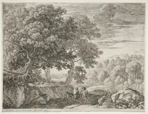 Herman Van Swanevelt Dutch Prints: The Flight into Egypt. Creator: Herman van Swanevelt (Dutch, c. 1600-1655)