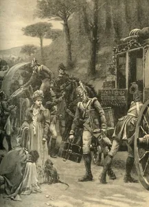 Alava Prints: Flight of King Joseph Bonaparte from Vitoria