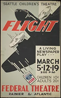 Propellers Prints: Flight, Seattle, 1938. Creator: Unknown