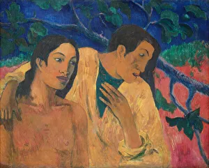 Flight (Tahitian Idyll). Artist: Gauguin, Paul Eugene Henri (1848-1903) Flight (Tahitian Idyll). Artist: Gauguin, Paul Eugene Henri (1848-1903)