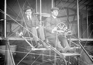 Pioneers Prints: Flights And Tests of Rex Smith Plane Flown By Anthony Jannus - The Plane with Rufus R