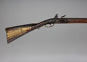 Flintlock Prints: Flintlock Longrifle, American, York County, Pennsylvania, ca. 1770