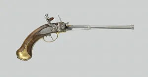 Flintlock Magazine Pistol (Lorenzoni System), Germany, About 1690 Flintlock Magazine Pistol (Lorenzoni System), Germany, About 1690