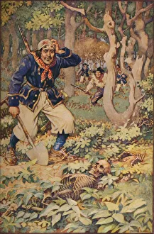 Digging Prints: Flints Pointer, c1910, (1934). Artist: Monro Scott Orr
