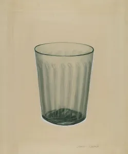 Glassworks Prints: Flip Glass, c. 1940. Creator: John Dana