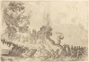 Callot Jacques Collection: The Float of Mount Parnassus. Creator: Unknown