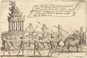 The Float of Thetis, 1616. Creator: Jacques Callot