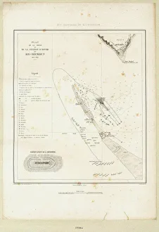 Russian Forces Prints: The Floating batteries at the Siege of Kinburn 1855-1856, 1856. Artist: Anonymous