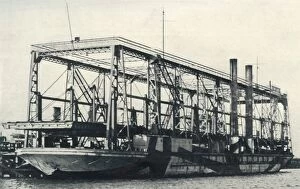 Framework Collection: A Floating Railway, 1922. Creator: Unknown