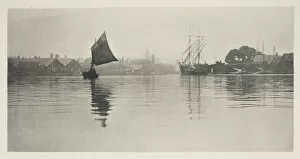 Emerson Peter Henry Gallery: On the Flood, 1887. Creator: Peter Henry Emerson