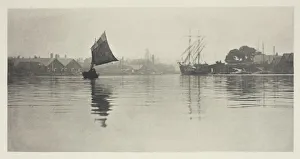 Emerson Peter Henry Gallery: On the Flood, 1887. Creator: Peter Henry Emerson