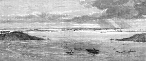 The Fens Prints: The Flood in the Fens: the breach in the bank