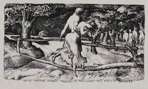 Woodcut On Paper Prints: The Flood, n.d. Creator: Edward Calvert