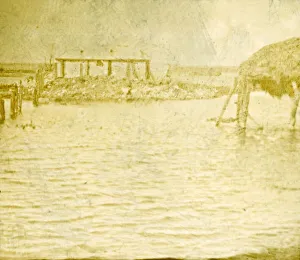 Ramskapelle Prints: Flood, Ramskapelle, Belgium, c1914-c1918