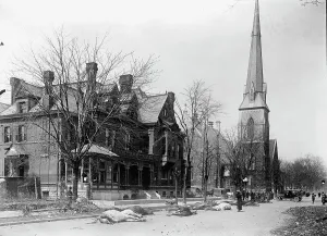 Floods Prints: Flood Scenes, Dayton, Ohio, 1913