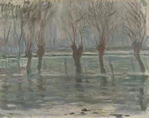 At The Water Prints: Flood Waters, 1896. Artist: Monet, Claude (1840-1926)