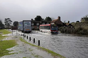 Flooding Prints: Floods at Beaulieu 2008