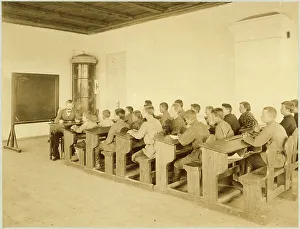 Training Centre Prints: Top floor. I class, 1898. Creator: Unknown