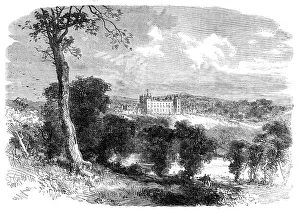 Sir John Vanburgh Prints: Floors Castle, Kelso, seat of the Duke of Roxburghe