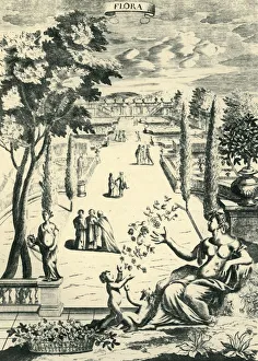 Harry Gallery: Flora, 1686, (1944). Creator: Richard Blome