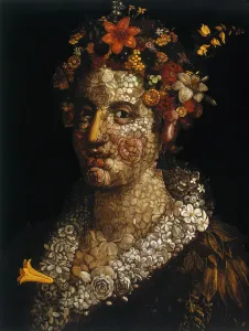 Arcimboldi Gallery: Flora, c1591. Artist: Giuseppe Arcimboldi