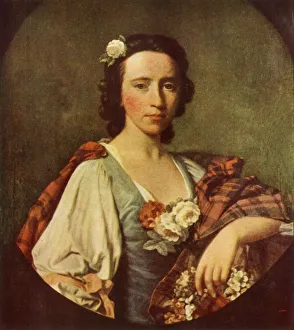 Smith Prints: Flora MacDonald, c1749, (1946). Creator: Allan Ramsay