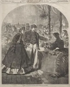 Floral Department of the Great Fair, 1864. Creator: Winslow Homer (American, 1836-1910)