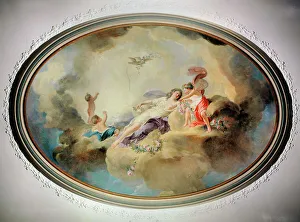 Louis Lagrenée Prints: Flora's Triumph, c1770. Creator: Louis Jean Francois Lagrenee