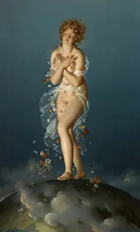 Gerard Prints: Flore caressée par Zéphyr (Flora Caressed by Zephyr)