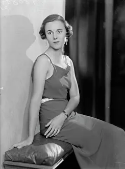 Florence Asher - Portrait, 1933. Creator: Harris & Ewing. Florence Asher - Portrait, 1933. Creator: Harris & Ewing