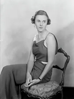 Florence Asher - Portrait, 1933. Creator: Harris & Ewing. Florence Asher - Portrait, 1933. Creator: Harris & Ewing
