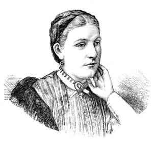 Sir Samuel White Prints: Florence Baker, wife of English explorer and anti-slavery campaigner Samuel White Baker