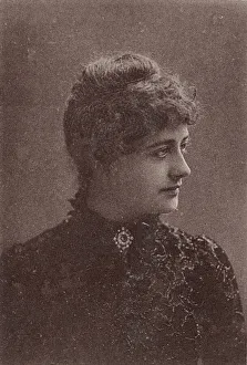 Florence Gerard, from the Actresses series (N67) promoting Virginia Brights Cigarettes