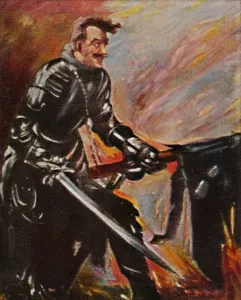 Revolt Prints: Florian Geyer + 1525. - Gemalde von L. Corinth, 1934