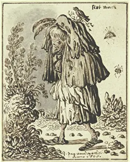 Slippers Prints: Flot vinck, 1645. Creator: Jan Jansz van de Velde