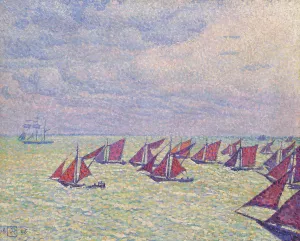 Shore Prints: Flottille d'Arnemuiden, 1896