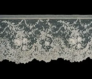 Belgium Gallery: Flounce, Belgium, 1875 / 1900. Creator: Unknown
