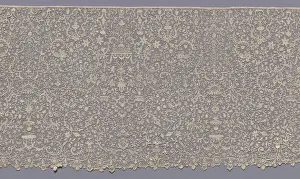 Flounce Prints: Flounce, France, c. 1700. Creator: Unknown