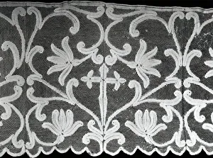 Flounce Prints: Flounce (From an Alb), Italy, 1725 / 75. Creator: Unknown